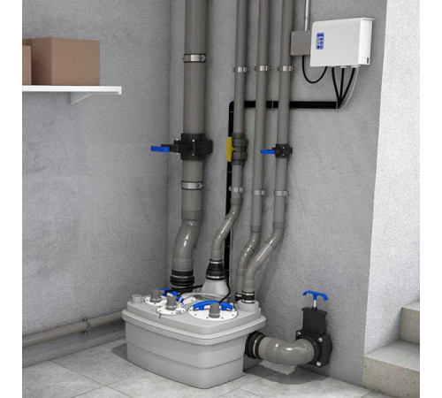 Канализационная насосная станция SFA Sanicubic 2 Pro NM 2х1500 Вт 220 В R4STDIP68NM