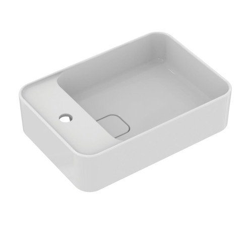 Раковина накладная Ideal Standard Strada II 50x35 см 1 отверстие белый T296401