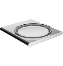 Держатель с мыльницей из хрусталя KEUCO EDITION 400 хром 11555019000