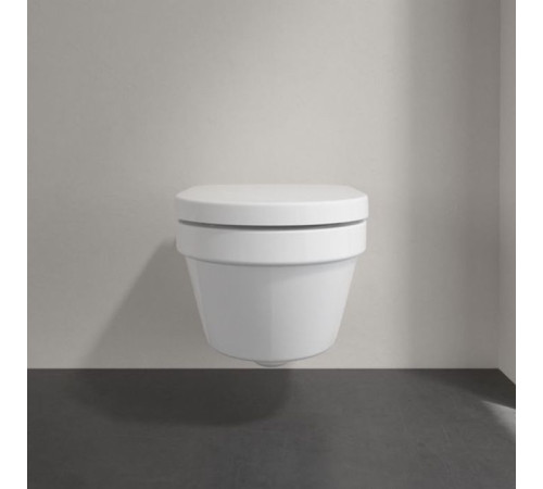 Комплект унитаз подвесной Villeroy & Boch Architectura с сиденьем SoftClose альпийский белый 4694HR01