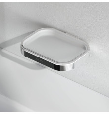 Мыльница стеклянная с держателем AM.PM Func настенная хром A8F34200