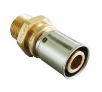 Соединение прессовое TECEflex 40x3.5-1 1/4 НР латунь 1512054