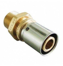 Соединение прессовое TECEflex 40x3.5-1 1/4 НР латунь 1512054