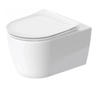 Унитаз подвесной безободковый Duravit Soleil by Starck 54х37 см с сиденьем микролифт 45910920A1