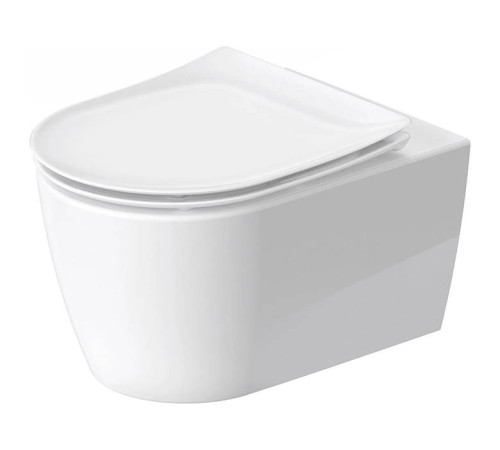 Унитаз подвесной безободковый Duravit Soleil by Starck 54х37 см с сиденьем микролифт 45910920A1