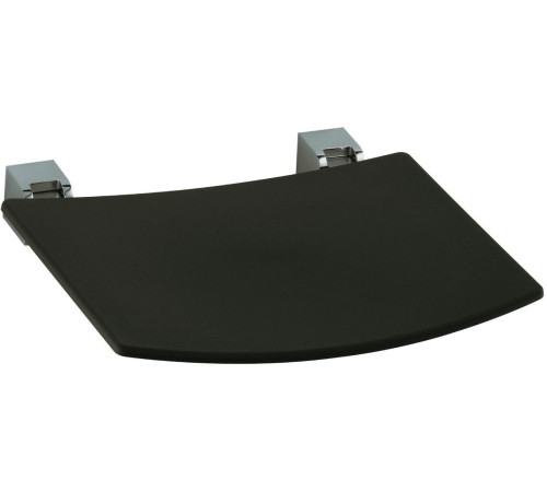 Сиденье для душа откидное KEUCO PLAN хром/темно-серый 14980010037 RAL 7021