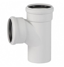 Тройник Ostendorf Skolan Safe SKEA 87° 110/110 мм RAL 7035 335400