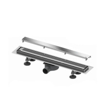 Комплект дренажного канала TECE TECElinus 800 мм с основой под плитку и панелью 15103089