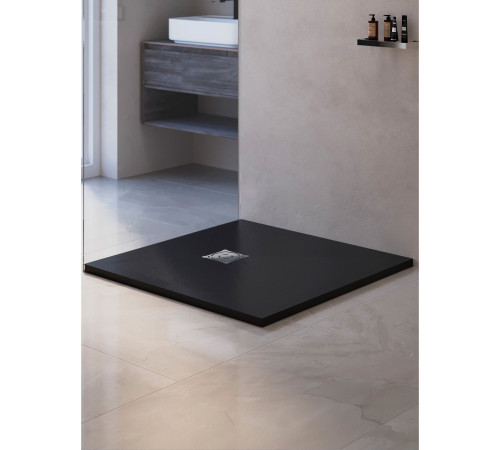 Душевой поддон квадратный RGW Stone Tray ST-G 1000x1000 мм графит 16152100-02