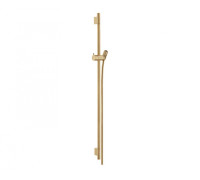 Душевая штанга hansgrohe UnicaS Puro 90 см со шлангом 160 см шлифованная бронза 28631140