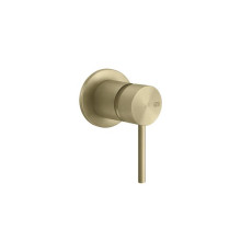 Смеситель для душа встраиваемый Gessi 316 Brushed Brass PVD 54019#727