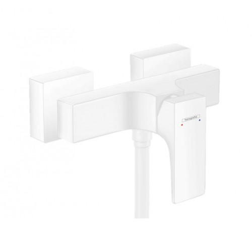 Смеситель для душа Hansgrohe Metropol белый матовый 32560700