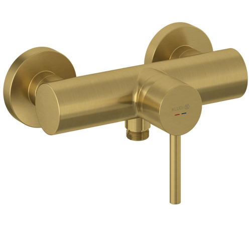 Смеситель для душа Kludi Bozz брашированное золото 38831N076