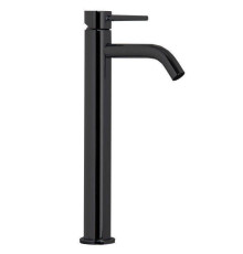 Смеситель для раковины FIMA Carlo Frattini Spillo Up высокий черный матовый F3031HXSNS