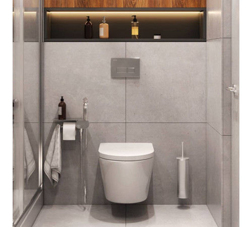 Комплект подвесной унитаз AM.PM с гигиеническим душем CK74H0403W