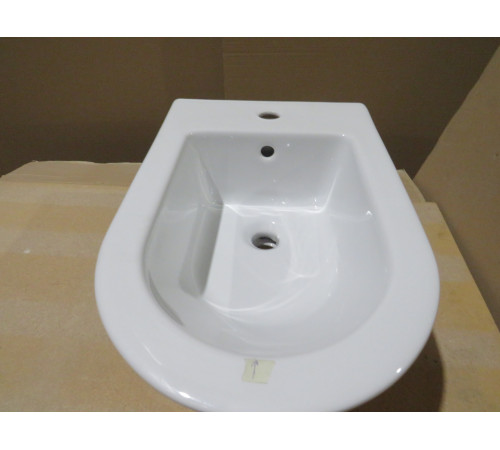 Биде подвесное GSI Kube X 550x360 мм с отверстием под смеситель без крепежа 9465111