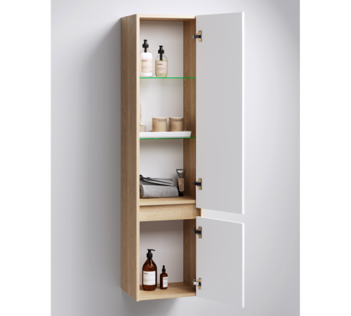 Пенал подвесной Aqwella Сити 350х1500х300 мм дуб балтийский SIT0535DB