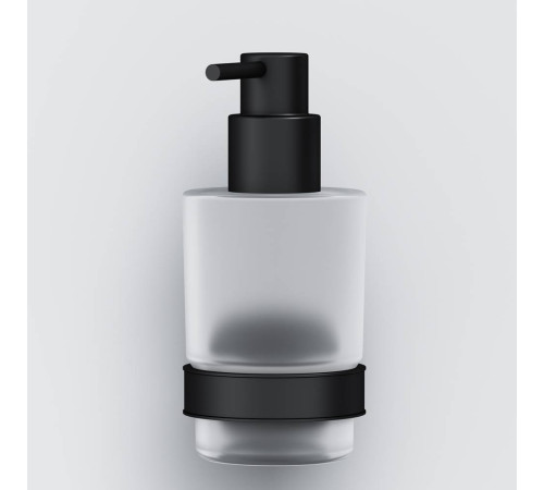 Диспенсер для жидкого мыла AM.PM X-Joy настенный черный стеклянный A85A36922