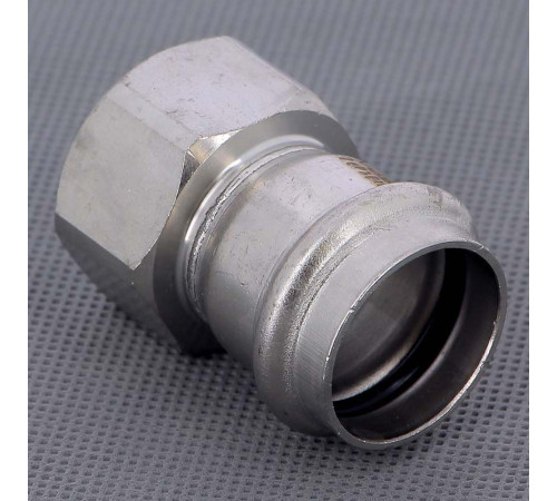 Муфта переходная пресс-В Viega Sanpress Inox нержавеющая сталь 28x1 436650