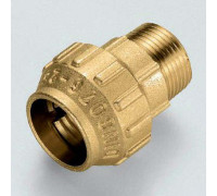 Муфта компрессионная Tiemme 3460CR 20х1/2 наружная резьба 3400006