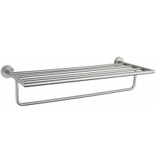 Полка для полотенец с полотенцедержателем Allen Brau Priority никель 6.31014-BN