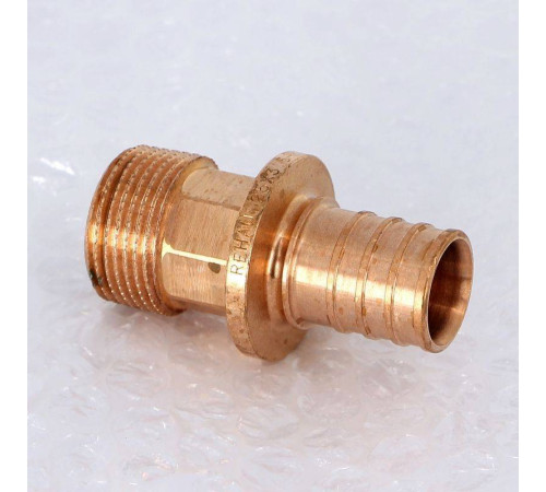 Муфта надвижная REHAU Rautitan RX+ 25х3/4 с наружной резьбой бронза 14563181001