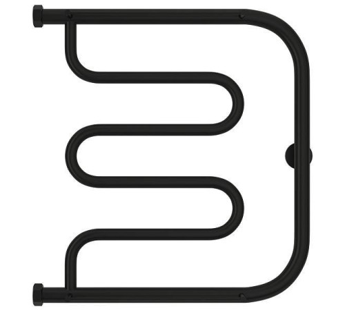 Полотенцесушитель водяной Сунержа Лира 500x500 мм матовый черный 31-4012-5050