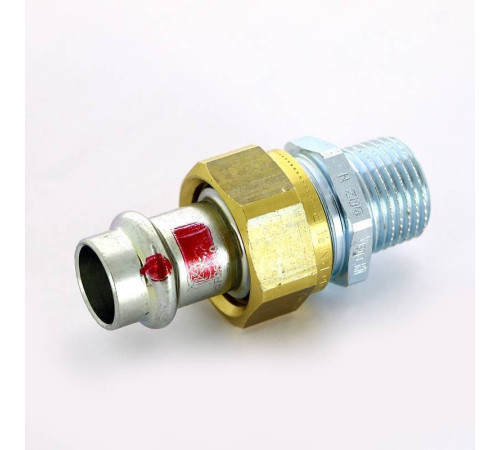 Муфта пресс-НР разъемная Viega Prestabo 15x1/2 оцинкованная сталь 559243