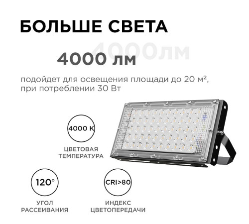 Настенно-потолочный прожектор Apeyron Electrics 05-42