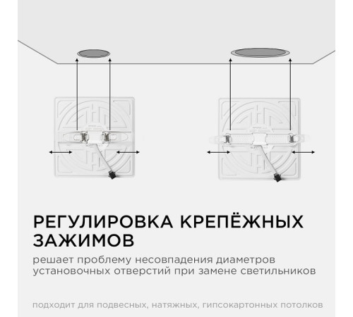 Встраиваемый светильник Apeyron Electrics 06-131