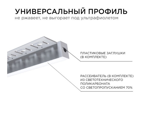Короб встраиваемый угловой внешний Apeyron Electrics 08-52