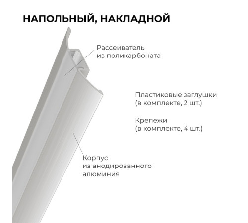 Короб встраиваемый в пол Apeyron Electrics 08-63