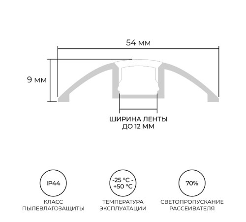 Короб встраиваемый в пол Apeyron Electrics 08-63