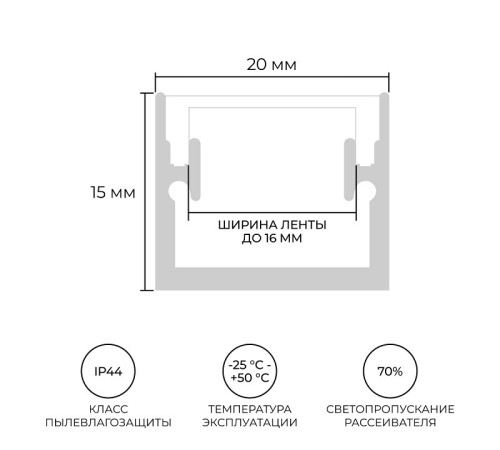 Короб встраиваемый в пол Apeyron Electrics 08-64