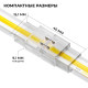 Соединитель лент прямой жесткий Apeyron Electrics 09-175
