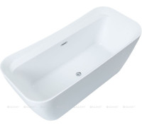 Ванна акриловая Allen Brau INFINITY 2 1700х780 мм свободностоящая белая матовая 2.21002.21