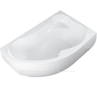 Ванна акриловая Aquanet Capri 160x100 R правосторонняя с каркасом и сливом-переливом 00205386