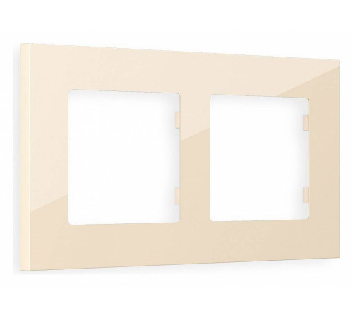 Рамка на 2 поста Ambrella Volt Qubi AF250302