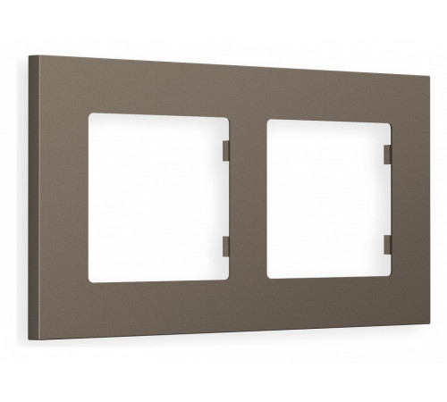 Рамка на 2 поста Ambrella Volt Qubi AF250632