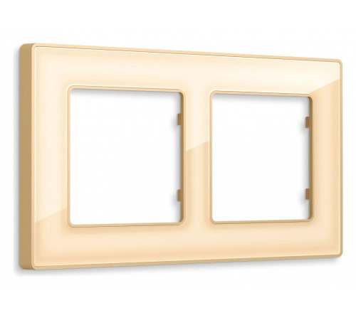 Рамка на 2 поста Ambrella Volt Arctic AF580602