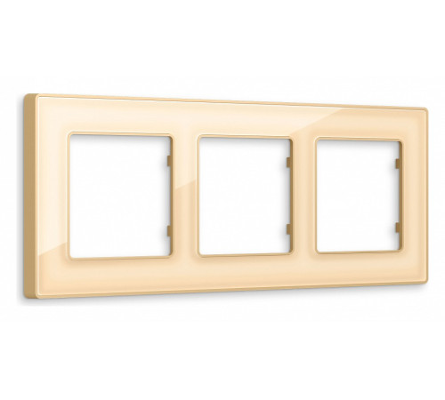 Рамка на 3 поста Ambrella Volt Arctic AF580603