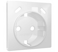 Накладка для розетки с заземлением и со шторками и 2хUSB type С Ambrella Volt ALFA AP1105