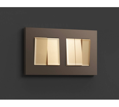 Клавиши для выключателя двухклавишного Ambrella Volt Quant AP6030