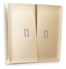 Клавиши для выключателя двухклавишного c подсветкой Ambrella Volt Quant AP6040