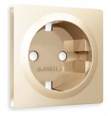Накладка для розетки с заземлением Ambrella Volt Quant AP6060