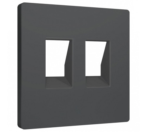 Накладка для розетки RJ-11 или RJ-45 Ambrella Volt ALFA AP9121