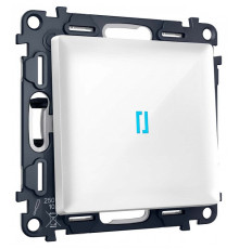 Выключатель самовозвратный одноклавишный с подсветкой, без рамки Ambrella Volt MA MA102060