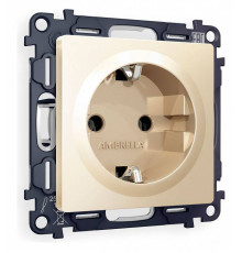 Розетка с заземлением, без рамки Ambrella Volt Quant MA606010