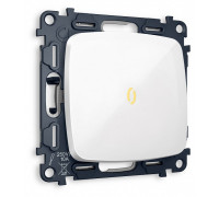 Выключатель одноклавишный с подсветкой без рамки Ambrella Volt MO MO102010