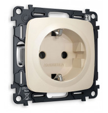 Розетка с заземлением, без рамки Ambrella Volt Quant MO326010